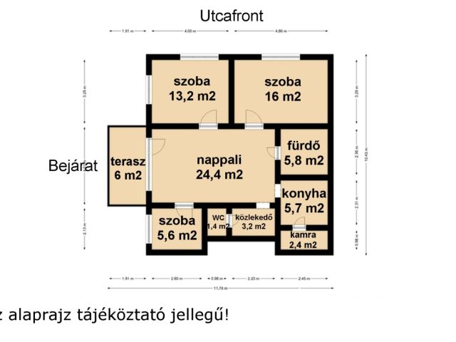 CSOK Plusz képes, belvárosi, kertes lakás eladó!